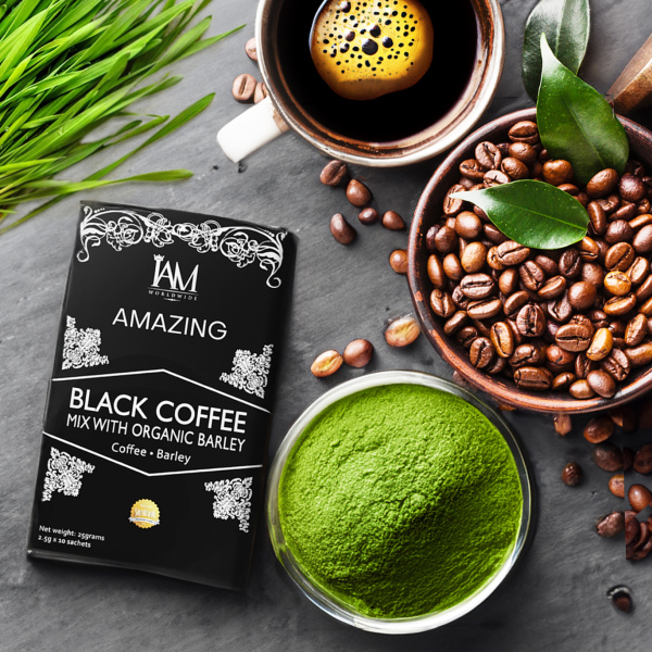 Amazing Black Coffee with Barley